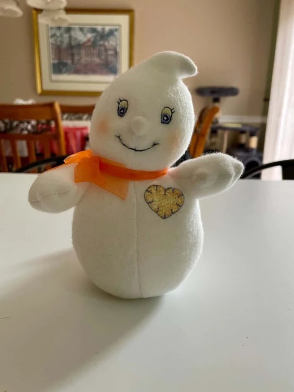 Hallmark Glimmer the Ghost Halloween Plush Stuffed Animal